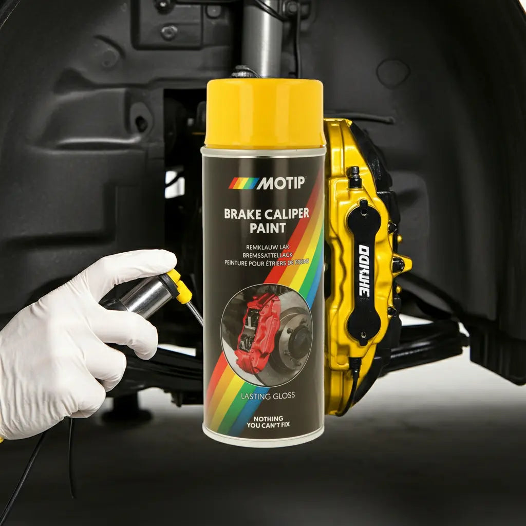 Brake Caliper / Drum Yellow 400ml Motip