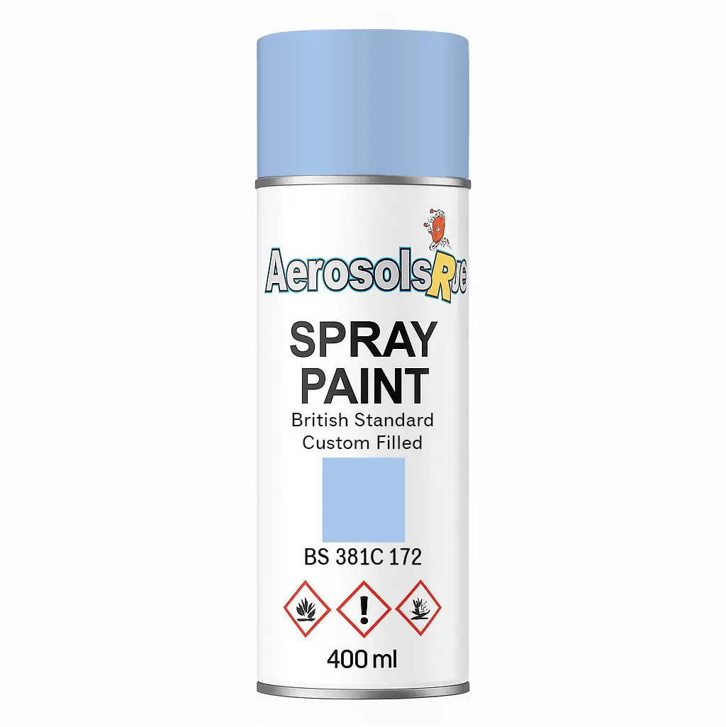 381C 172 Pale roundel blue 400ml Aerosol Available in any Finish Aerosols "R" Us