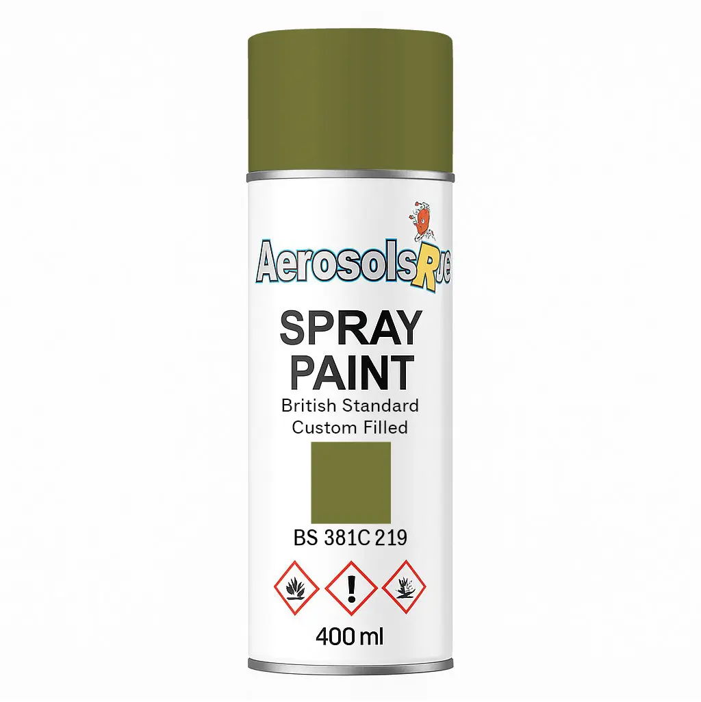 381C 219 Sage Green 400ml Aerosol Available in any Finish Aerosols "R" Us