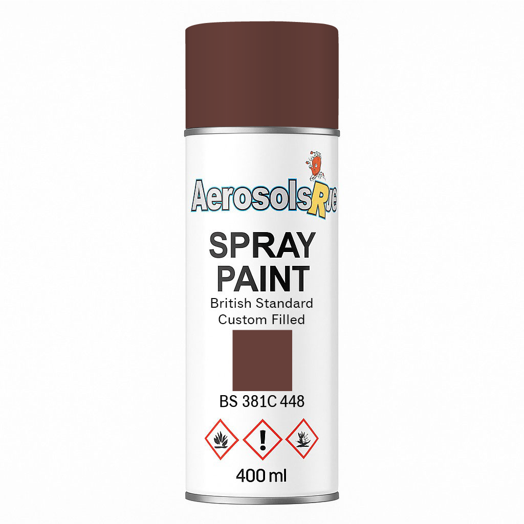 381C 448 Deep Indian red 400ml Aerosol Available in any Finish