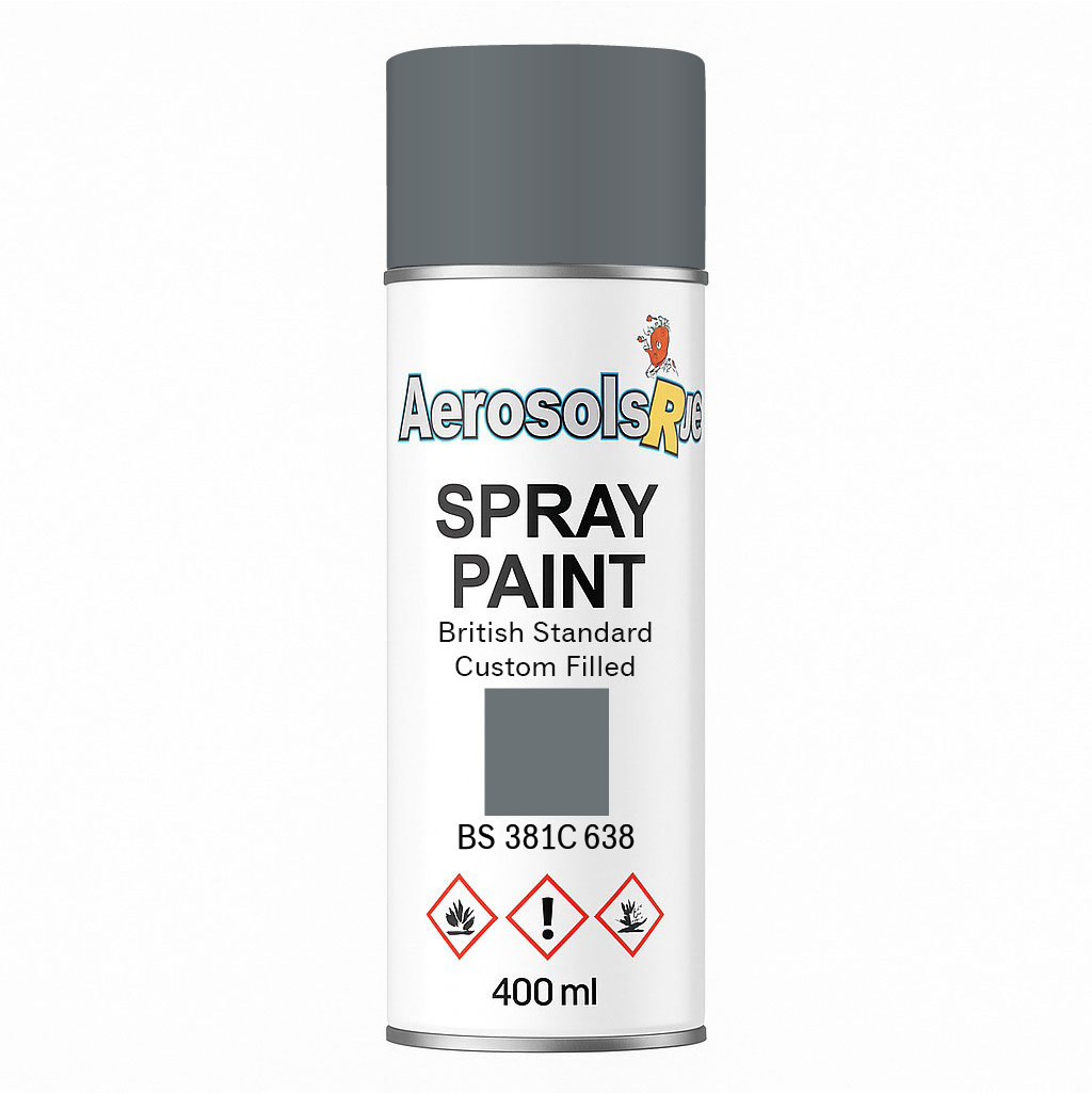 381C 638 Dark sea grey 400ml Aerosol Available in any Finish