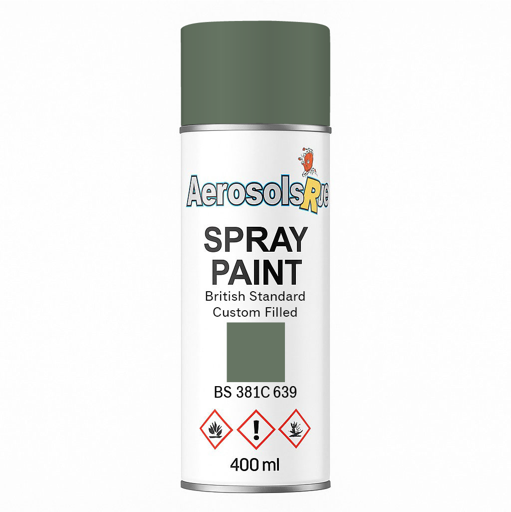381C 639 Light slate grey 400ml Aerosol Available in any Finish