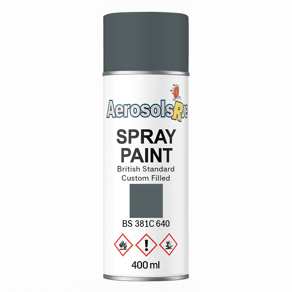 381C 640 Extra dark sea grey 400ml Aerosol Available in any Finish