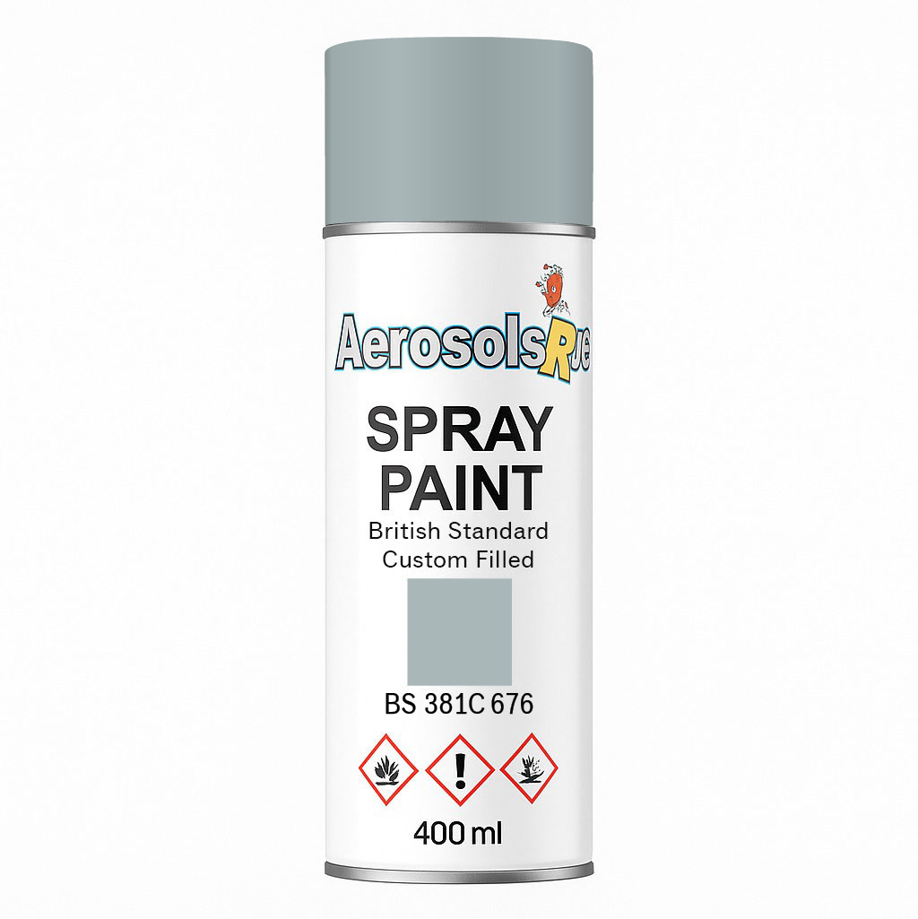 381C 676 Light weather-work grey 400ml Aerosol Available in any Finish
