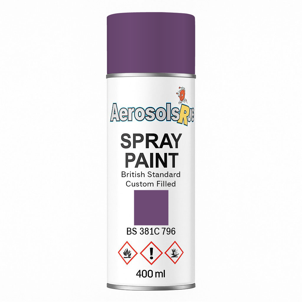 381C 796 Dark violet 400ml Aerosol Available in any Finish