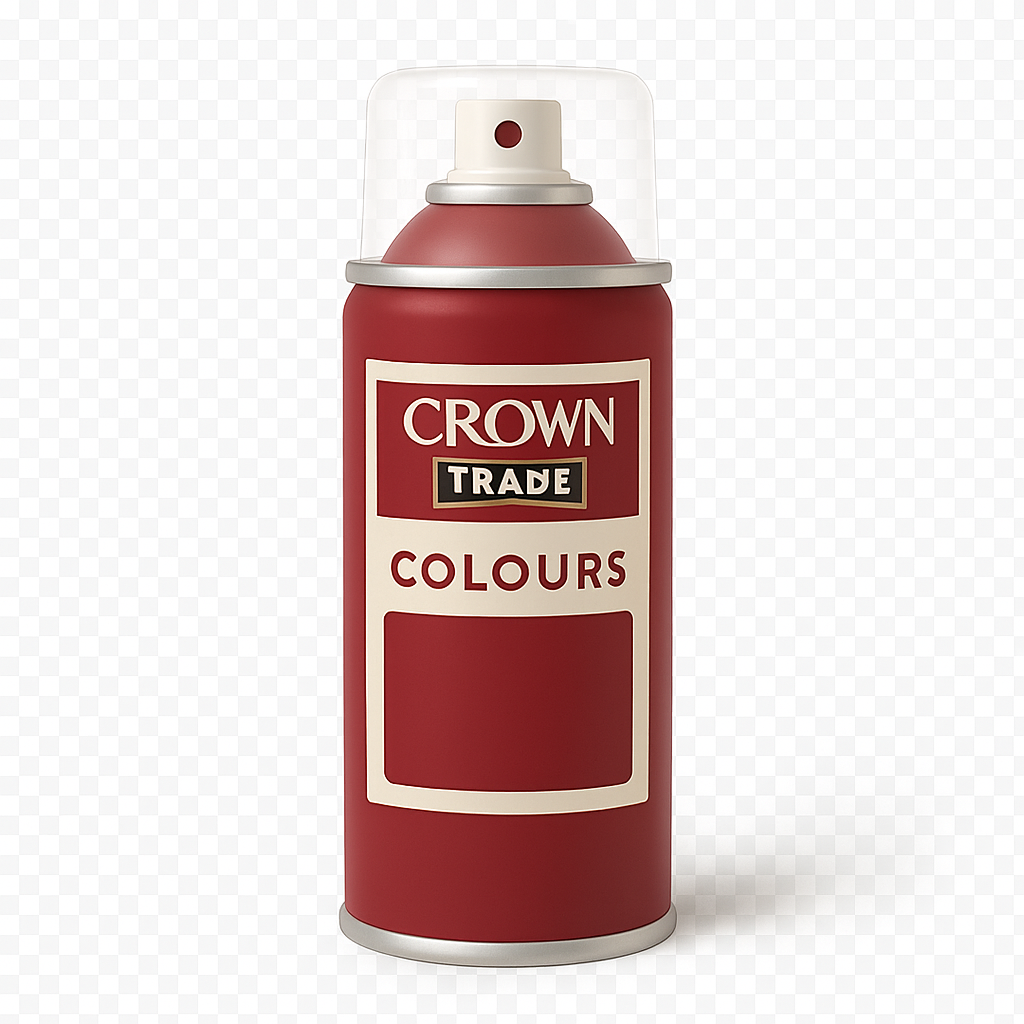 Crown Coloured Aerosols - Any Crown Paint Colour - 400ml Aerosol available in Matt, Satin or Gloss. - Aerosols "R" Us