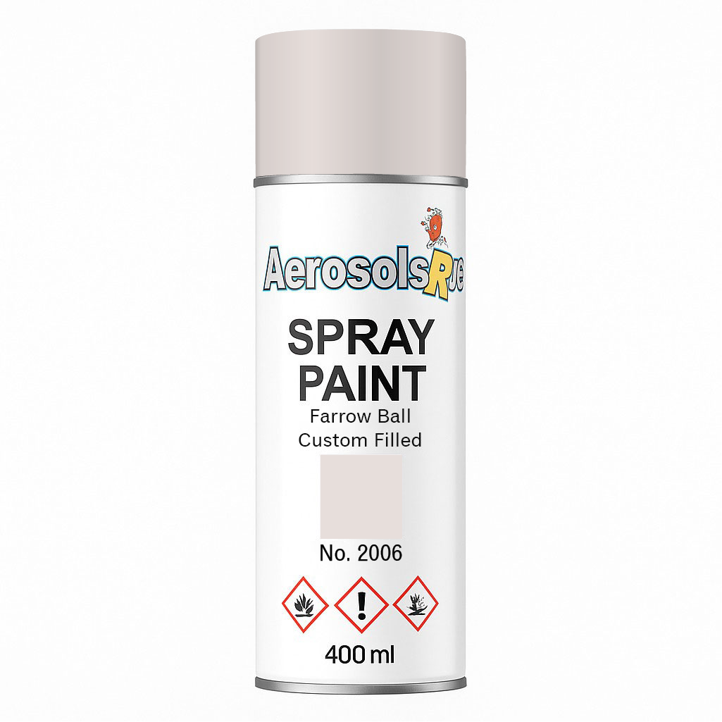 Farrow and Ball -Great White No. 2006 400ml Aerosol Available in any Finish