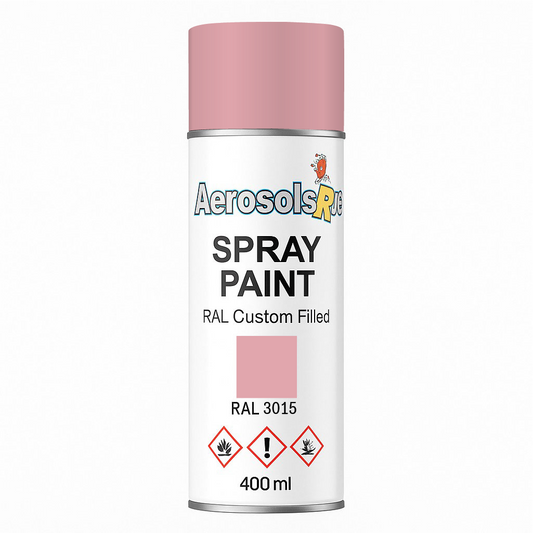 RAL 3015 Light pink - 400ml Aerosol Spray Paint Any Finish
