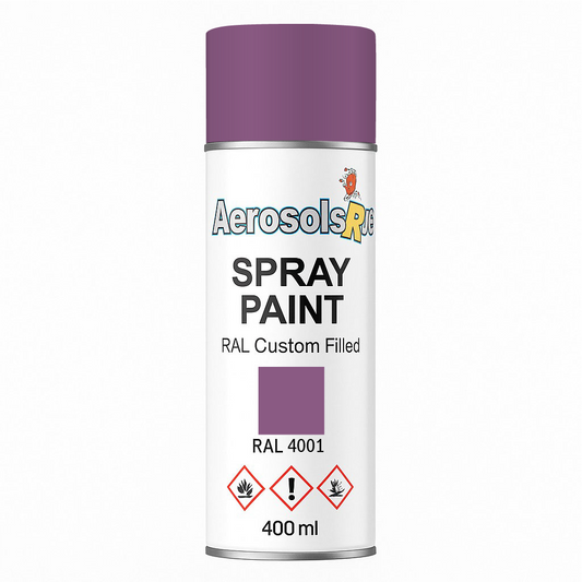RAL 4001- 400ml Aerosol Spray Paint Any Finish