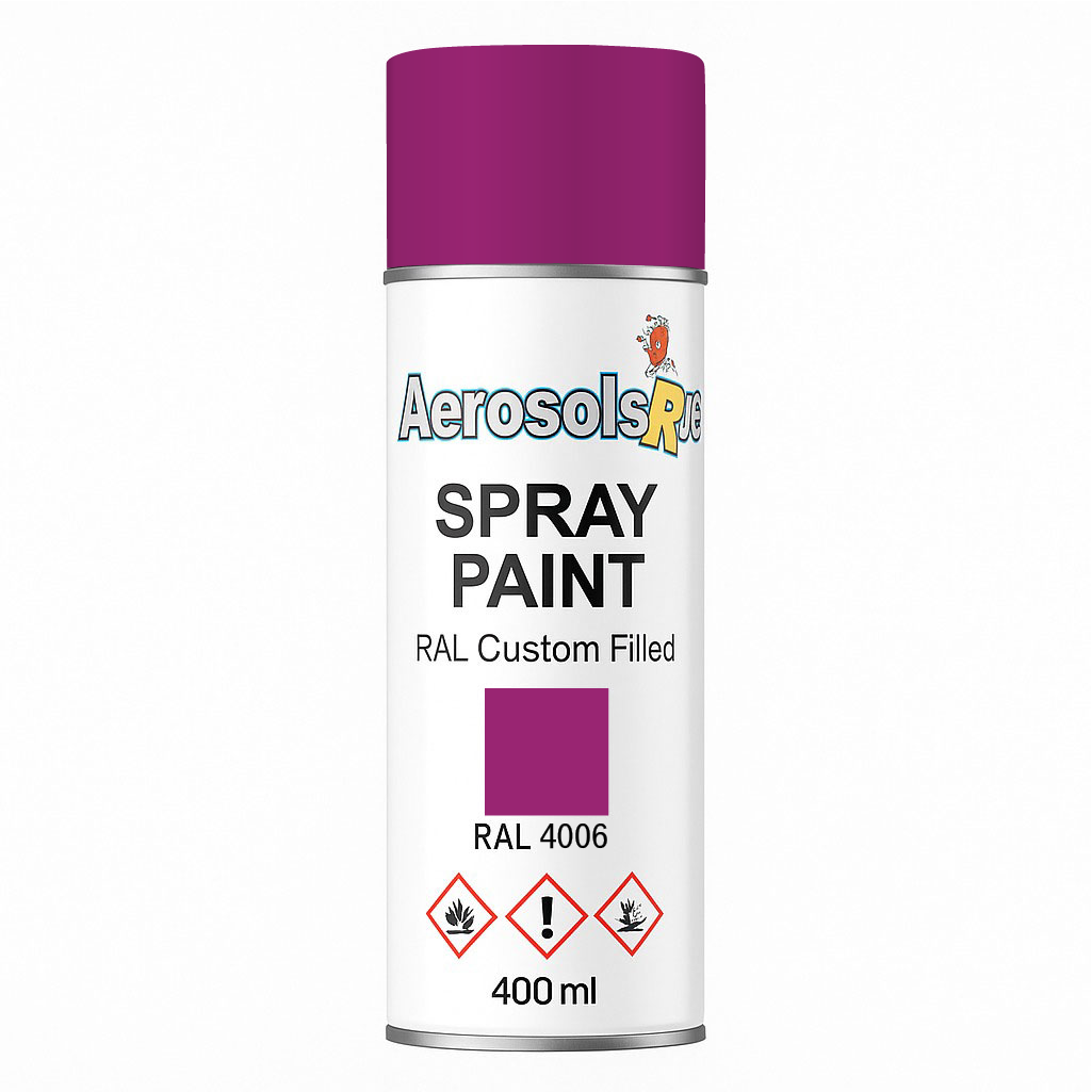 RAL 4006- 400ml Aerosol Spray Paint Any Finish