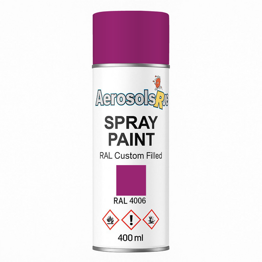 RAL 4006- 400ml Aerosol Spray Paint Any Finish