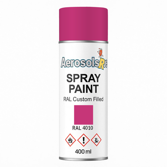 RAL 4010- 400ml Aerosol Spray Paint Any Finish