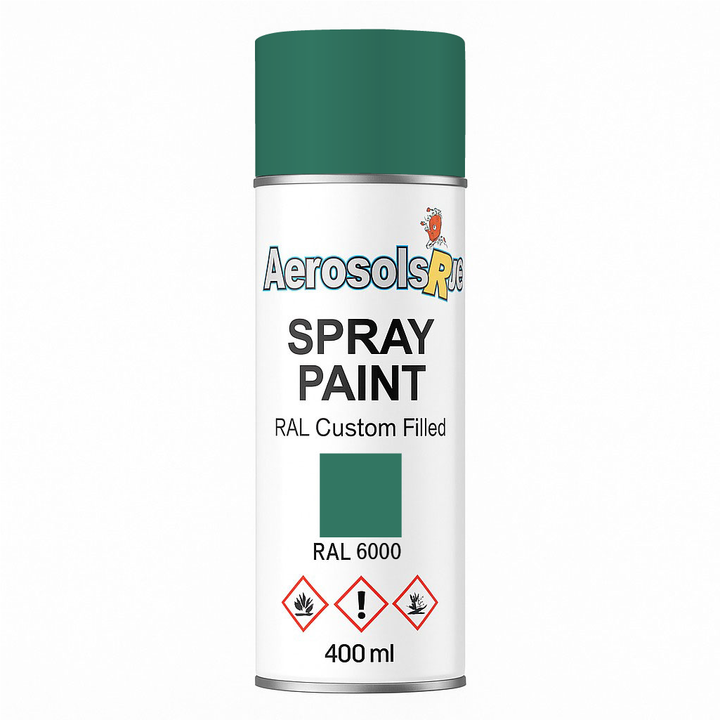 RAL 6000 - 400ml Aerosol Spray Paint Any Finish