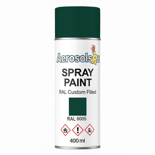 RAL 6005 - 400ml Aerosol Spray Paint Any Finish