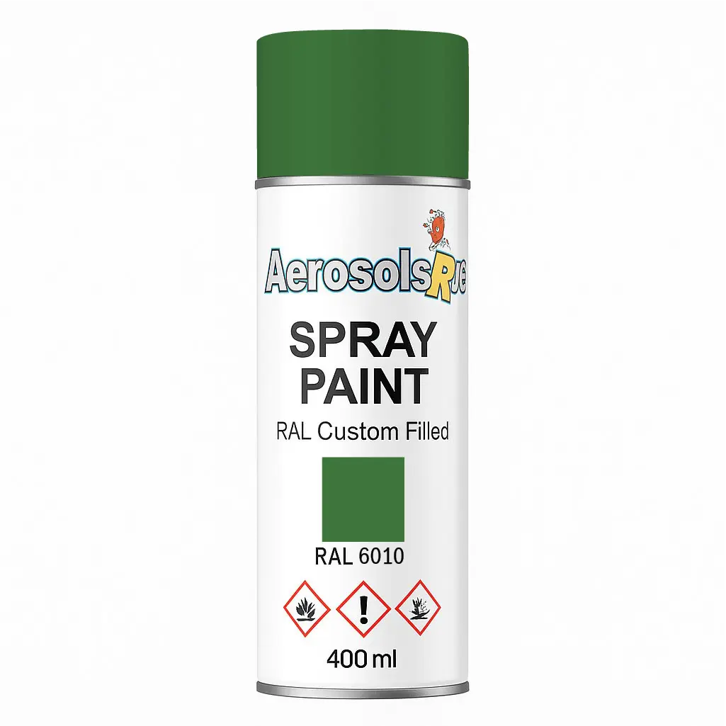 RAL 6010- 400ml Aerosol Spray Paint Any Finish Aerosols R us