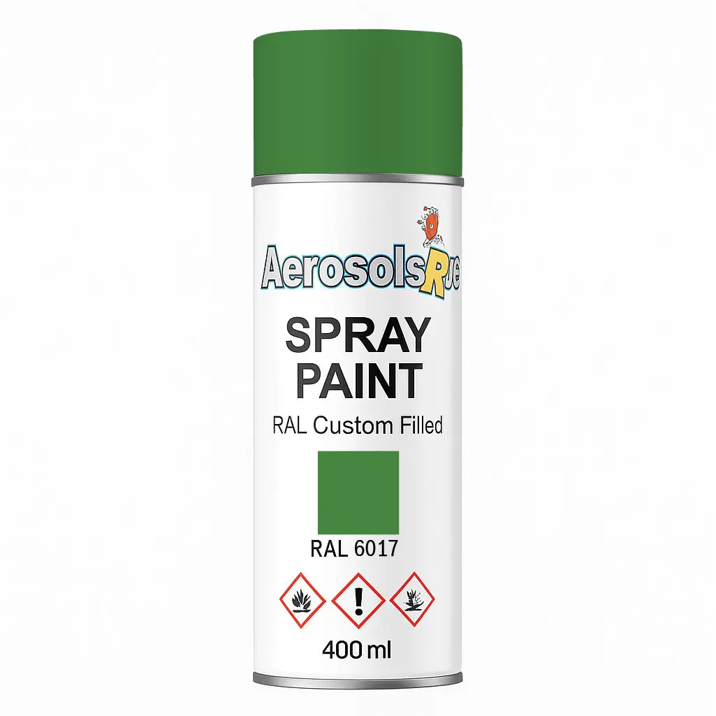RAL 6017- 400ml Aerosol Spray Paint Any Finish Aerosols R us