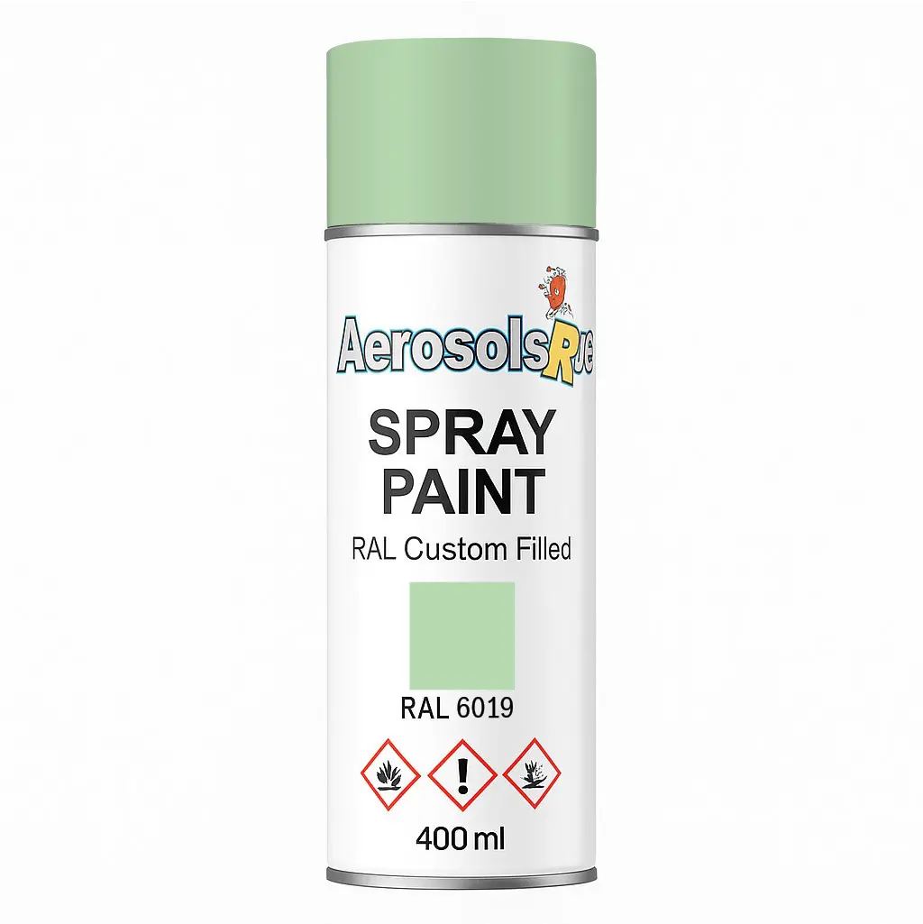 RAL 6019- 400ml Aerosol Spray Paint Any Finish Aerosols R us