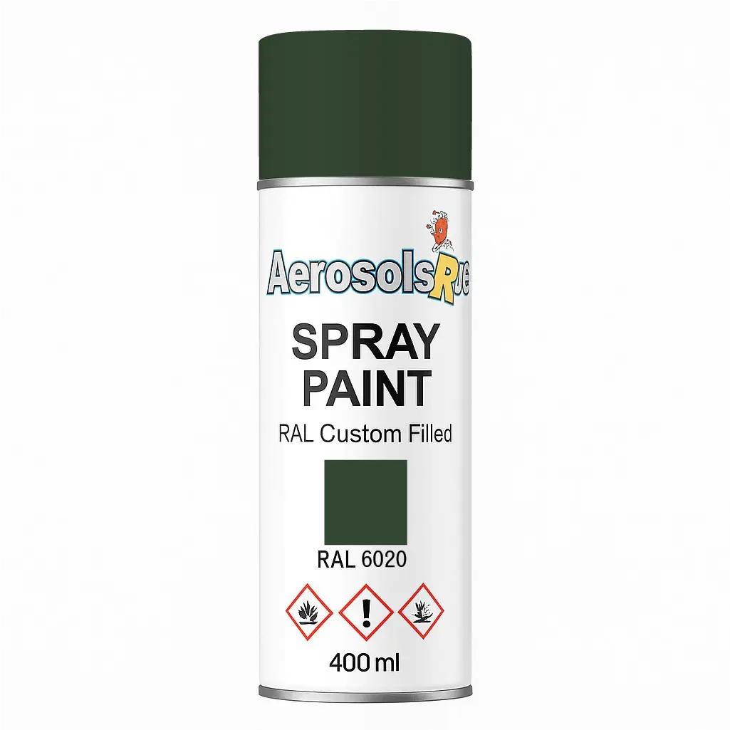 RAL 6020- 400ml Aerosol Spray Paint Any Finish Aerosols R us