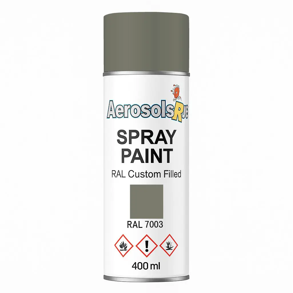 RAL 7003- 400ml Aerosol Spray Paint Any Finish Aerosols R us