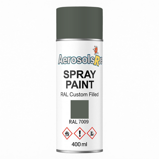 RAL 7009- 400ml Aerosol Spray Paint Any Finish