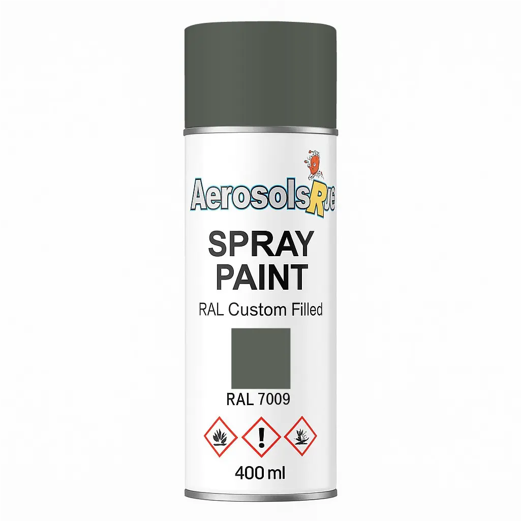 RAL 7009- 400ml Aerosol Spray Paint Any Finish Aerosols R us