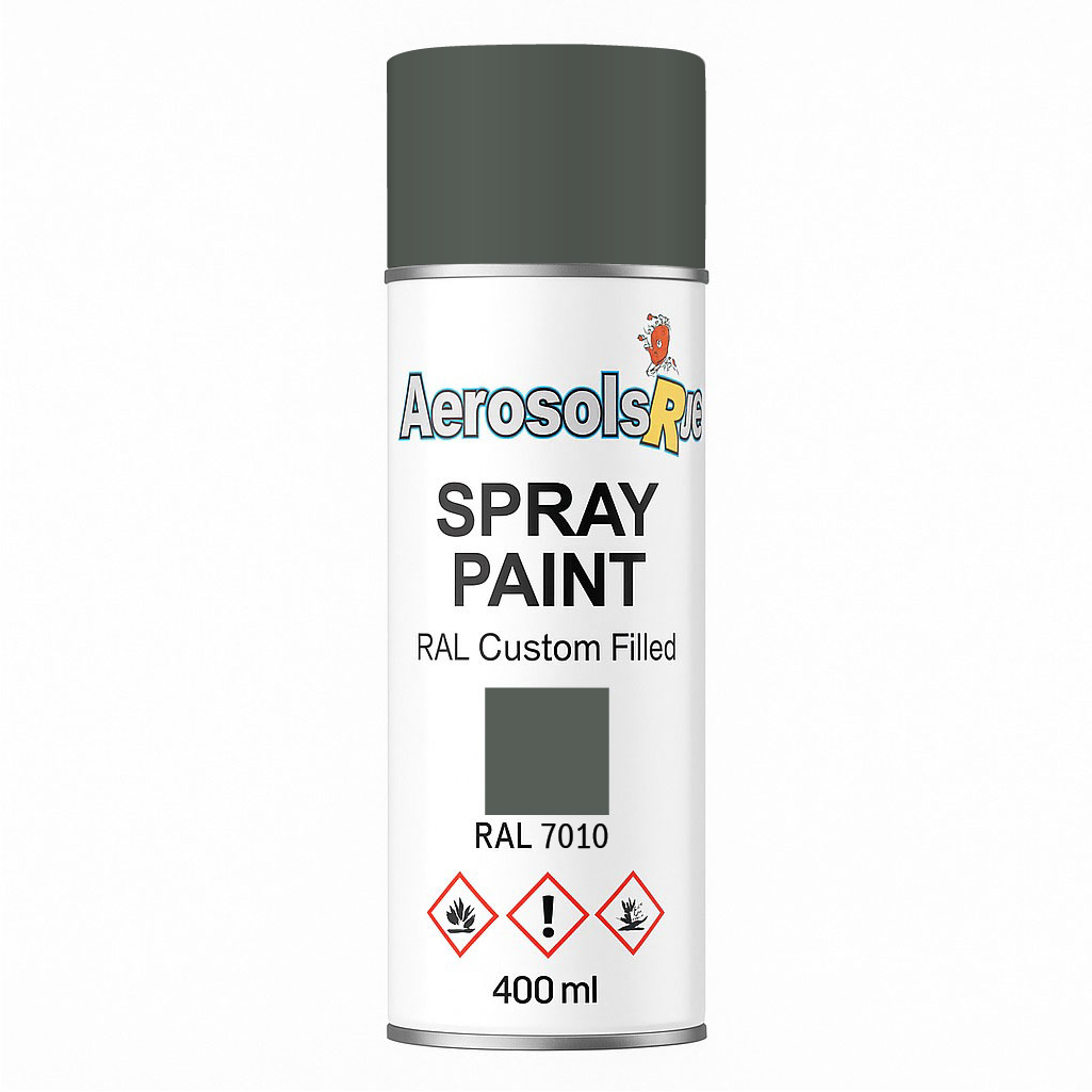 RAL 7010- 400ml Aerosol Spray Paint Any Finish