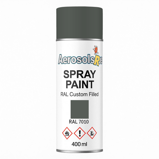 RAL 7010- 400ml Aerosol Spray Paint Any Finish