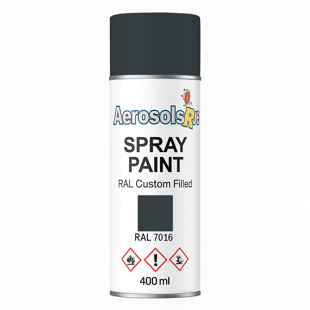 RAL 7016- 400ml Aerosol Spray Paint Any Finish