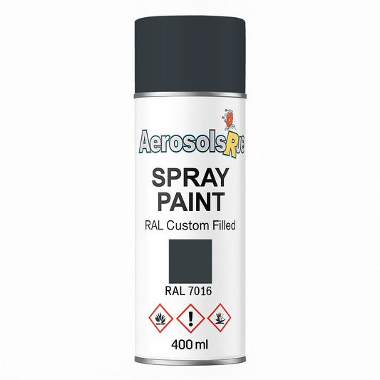 RAL 7016- 400ml Aerosol Spray Paint Any Finish