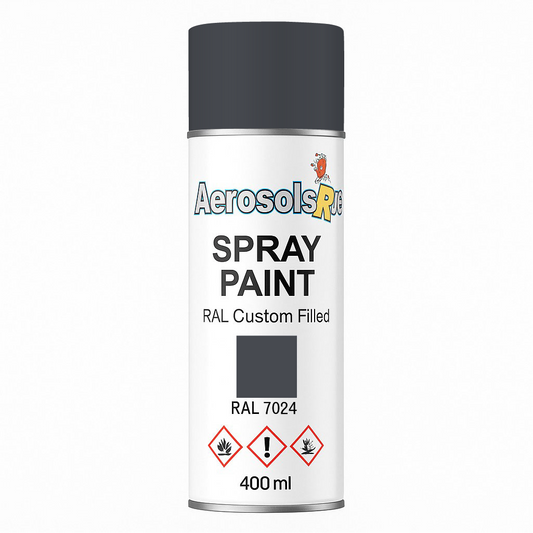 RAL 7024- 400ml Aerosol Spray Paint Any Finish