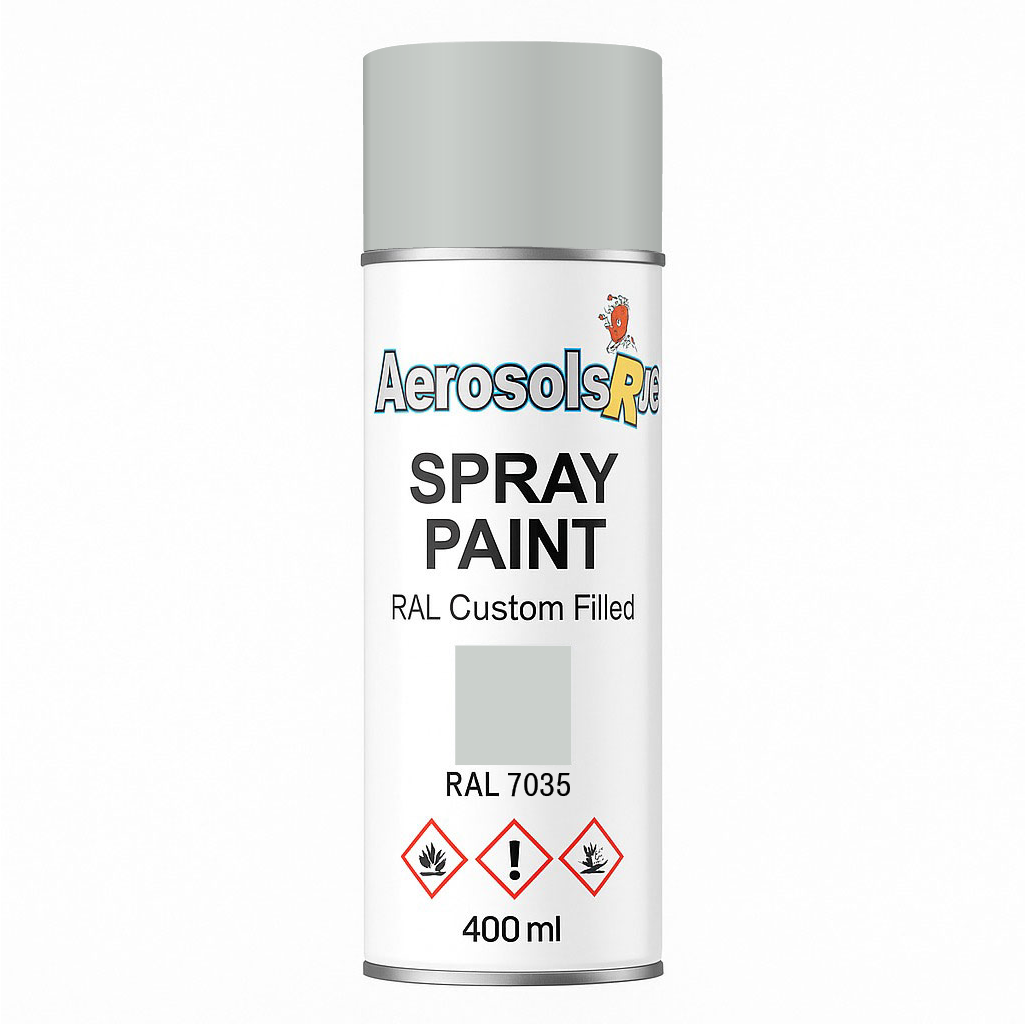 RAL 7035- 400ml Aerosol Spray Paint Any Finish