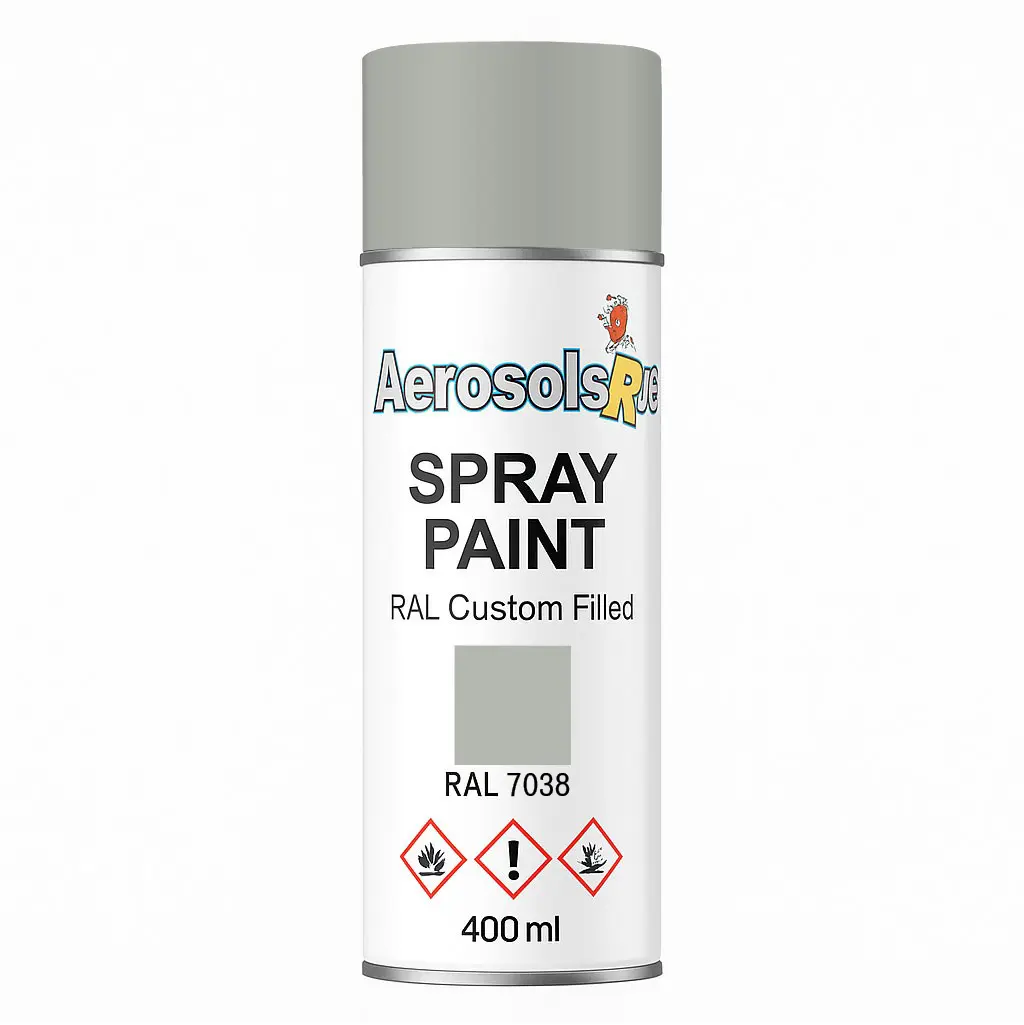 RAL 7038- 400ml Aerosol Spray Paint Any Finish Aerosols R us