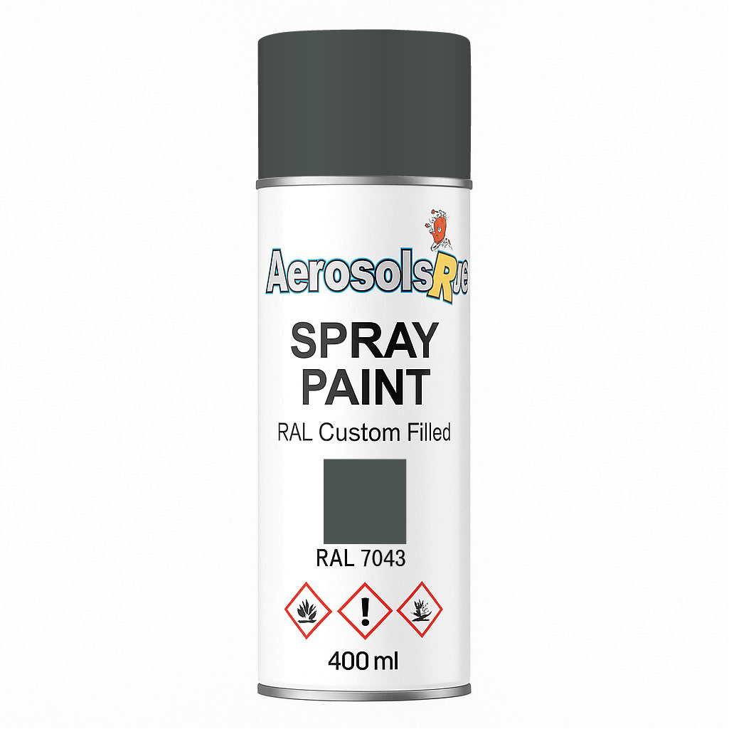 RAL 7043- 400ml Aerosol Spray Paint Any Finish