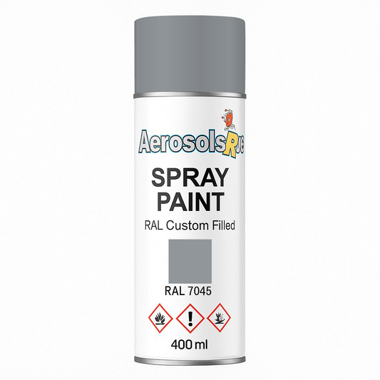 RAL 7045- 400ml Aerosol Spray Paint Any Finish