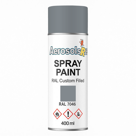 RAL 7046- 400ml Aerosol Spray Paint Any Finish