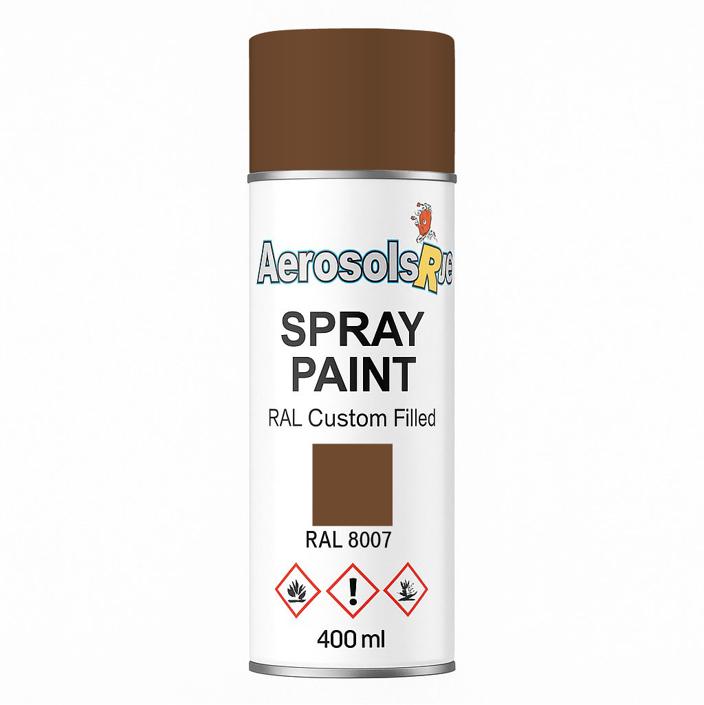 RAL 8007- 400ml Aerosol Spray Paint Any Finish