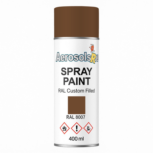 RAL 8007- 400ml Aerosol Spray Paint Any Finish