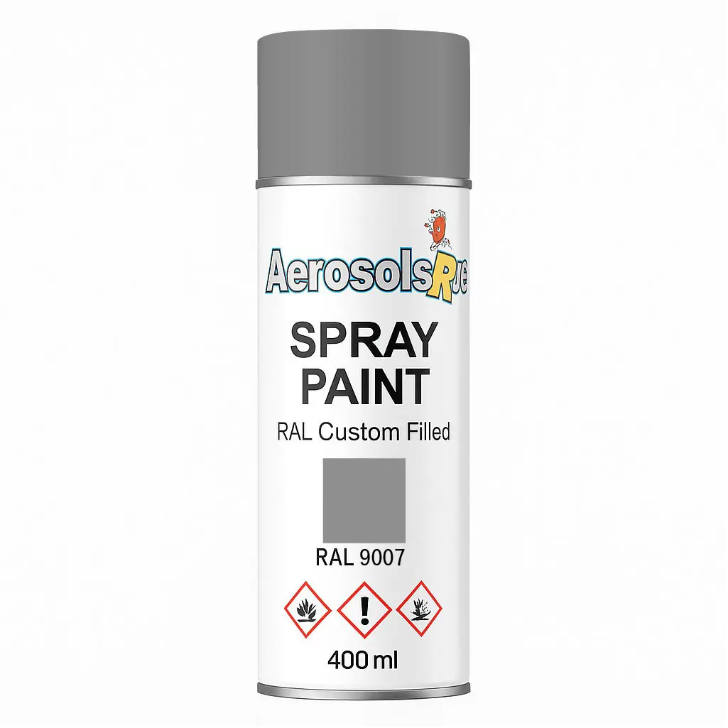RAL 9007- 400ml Aerosol Spray Paint Any Finish Aerosols R us