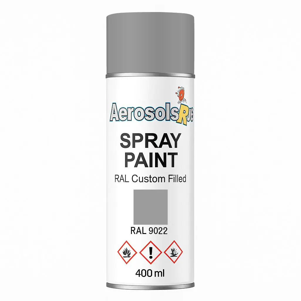 RAL 9022- 400ml Aerosol Spray Paint Any Finish Aerosols R us