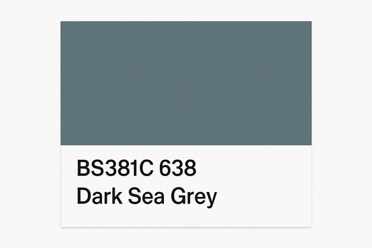 Create a colour Swatch BS381C 638 Dark sea grey