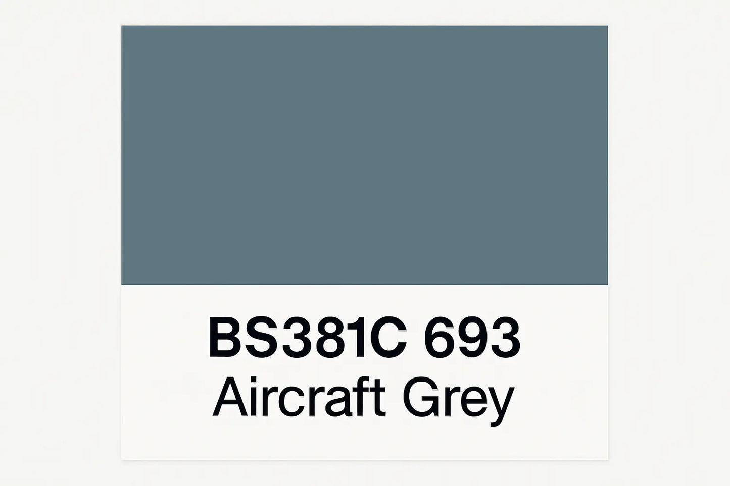 Create a colour Swatch BS381C 693 Aircraft grey