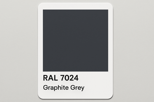 Create a colour Swatch Card RAL 7024