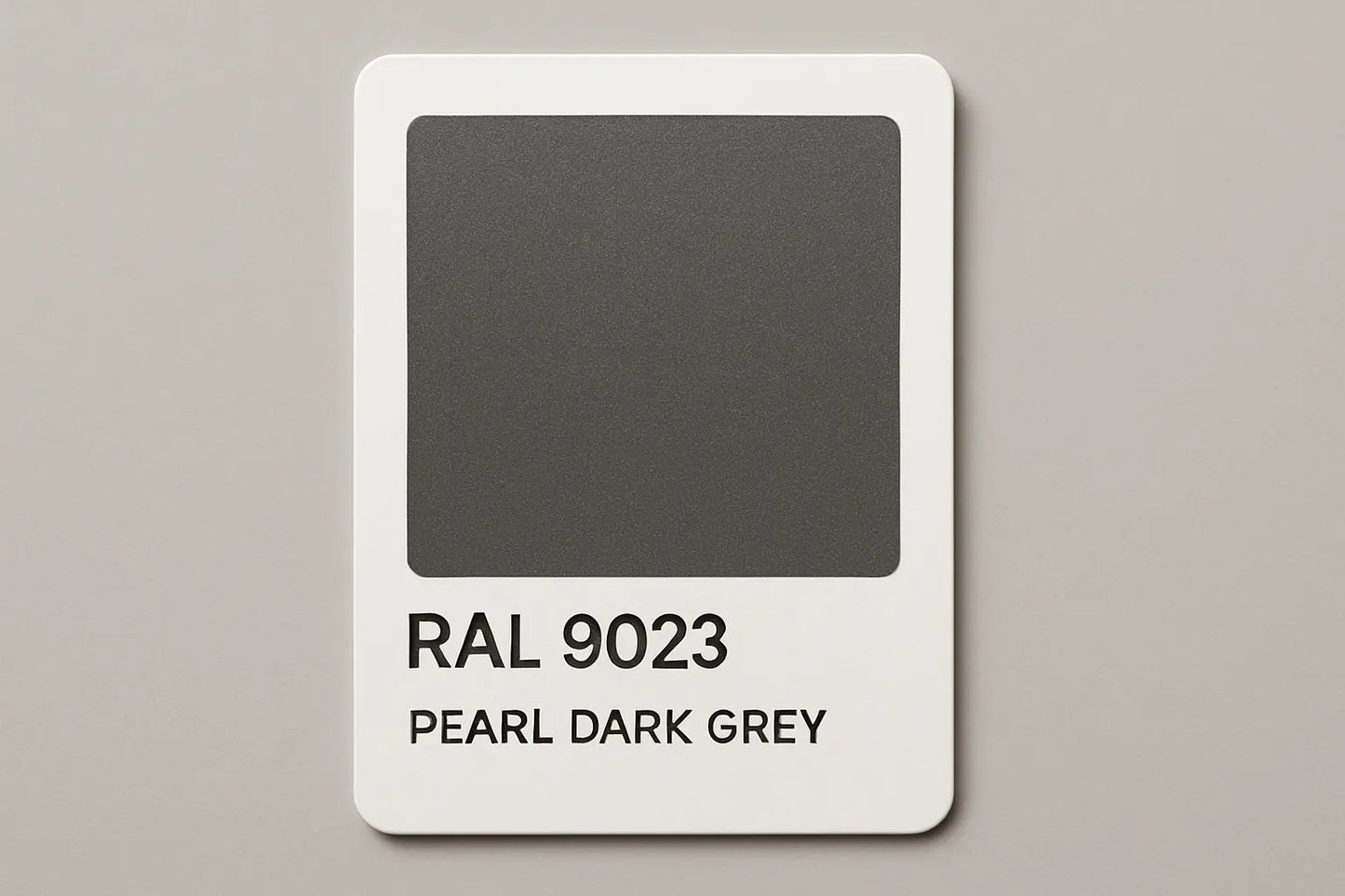 Create a Colour Swatch Card RAL 9023