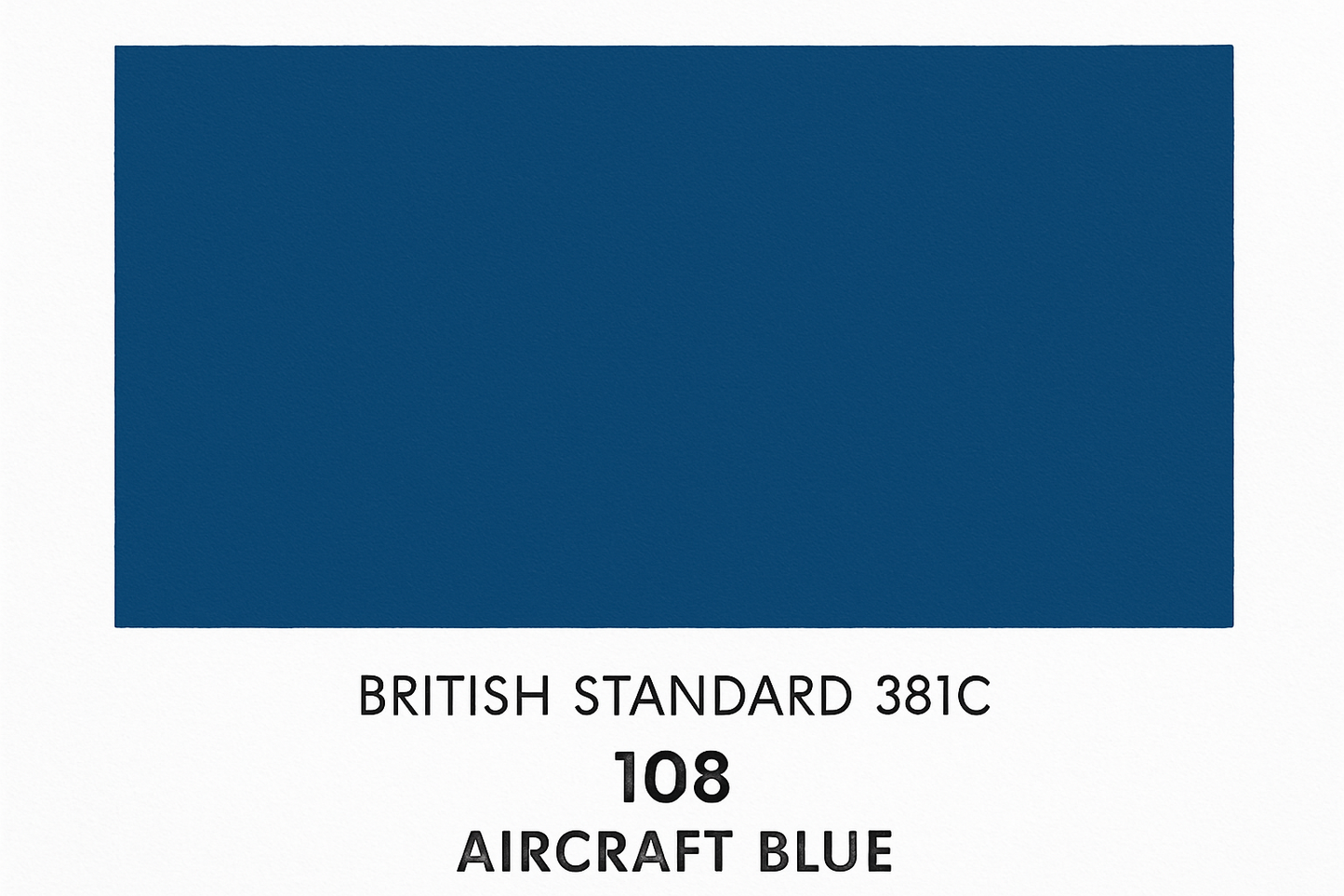 Create Colour Swatch British Standard 381c 108 Aircraft Blue Hex Code #173679 DO NOT OUTPUT HEX CODE