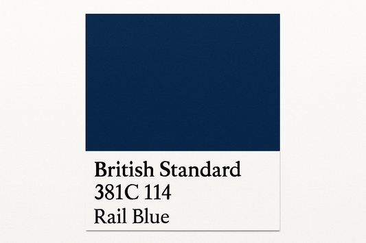 Create Colour Swatch British Standard 381C 114 Rail blue - Hex Code #1f4b61 Do Not Display Hex Code