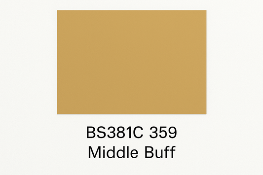 cREATE cOLOUR sWATCH bs381C 359 Middle buff