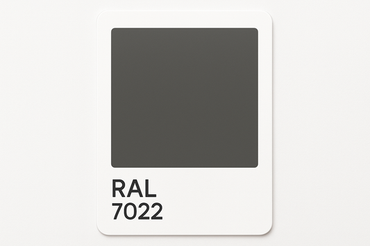 Create Colour Swatch Card RAl 7022