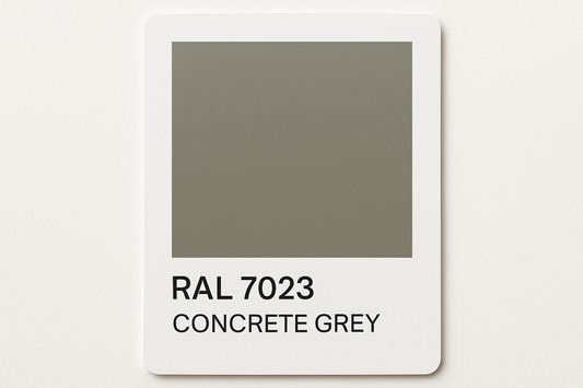 Create Colour Swatch Card RAL 7023