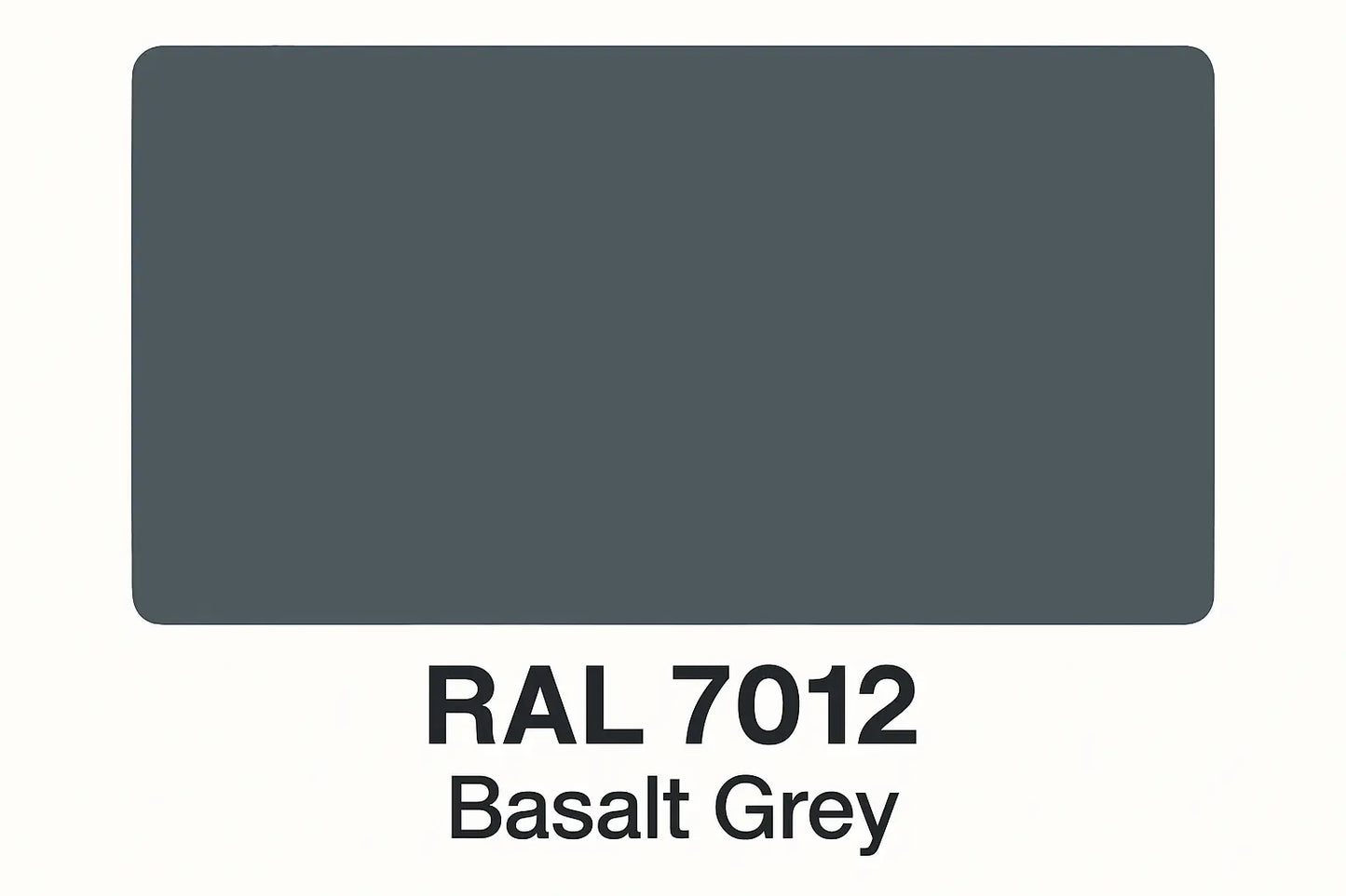 Create Colour Swatch RAL 7012 Basalt Grey