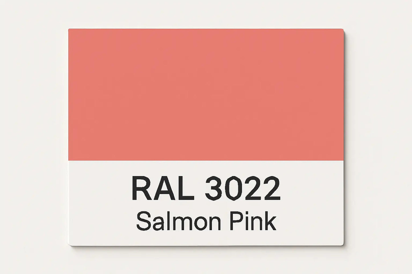 Display RAL 3022 Salmon Pink